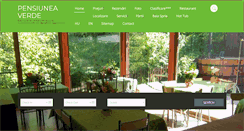 Desktop Screenshot of pensiuneaverde.com